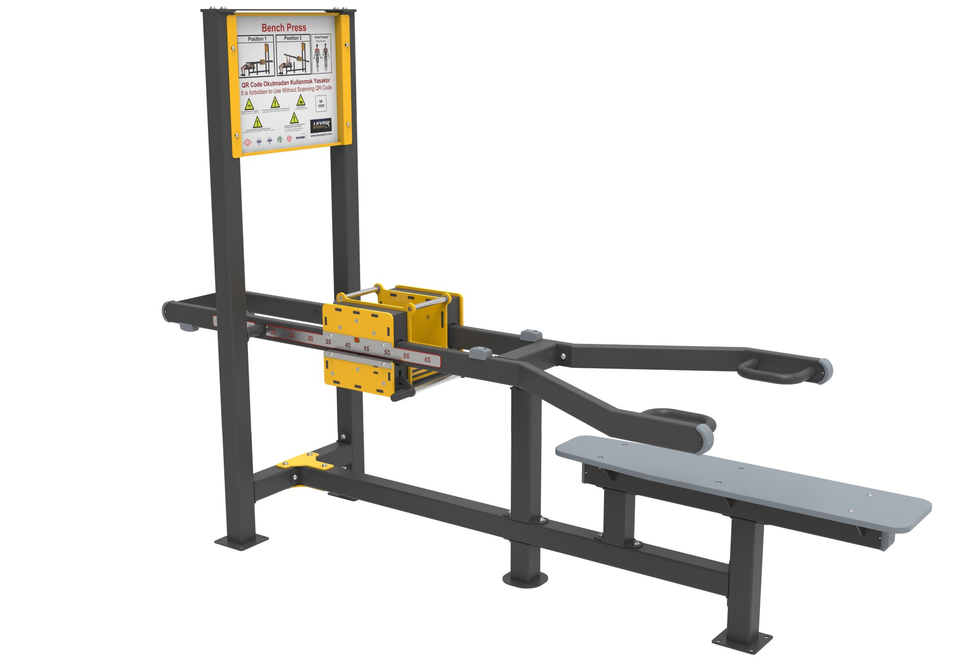 AĞIRLIK KAYDIRMALI FITNESS SERİSİ BENCH PRESS LKF 1190