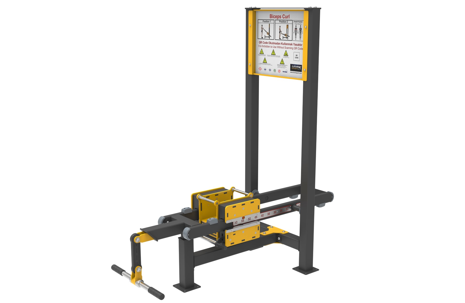 Fitness Series with Weight Lifting BICEPS CURL LKF 1220 