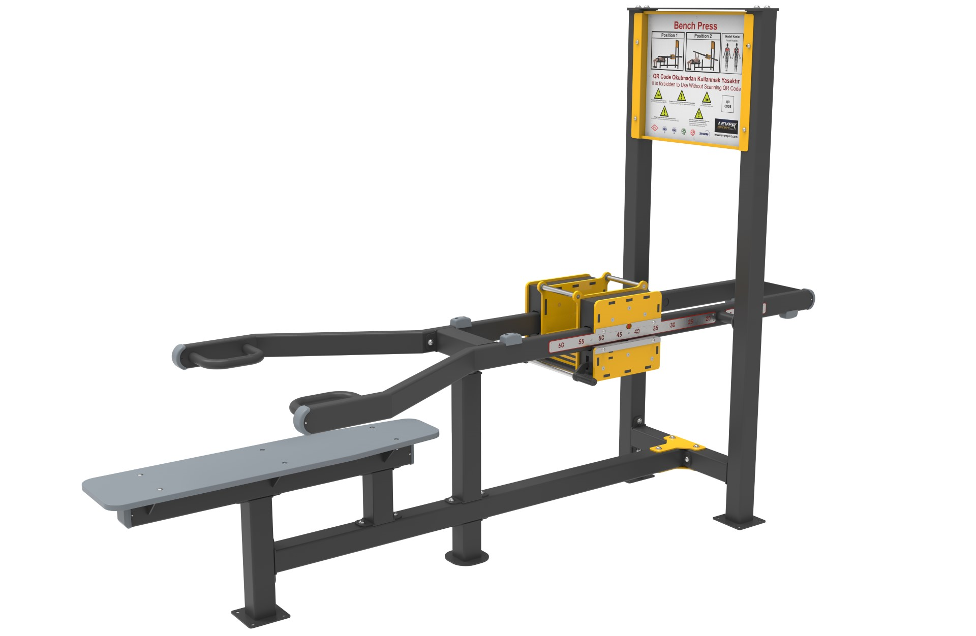 AĞIRLIK KAYDIRMALI FITNESS SERİSİ BENCH PRESS LKF 1190 