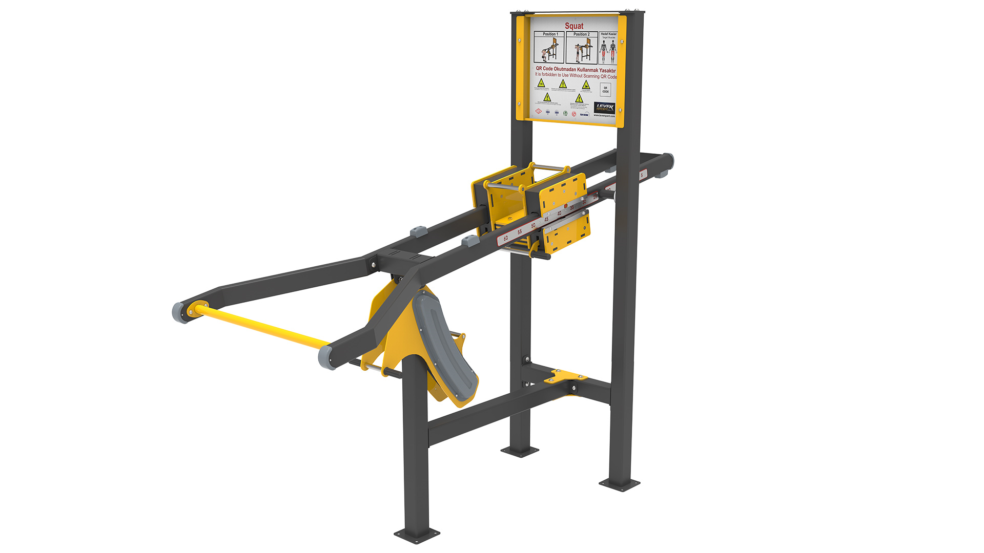 AĞIRLIK KAYDIRMALI FITNESS SERİSİ SQUAT LKF 1140