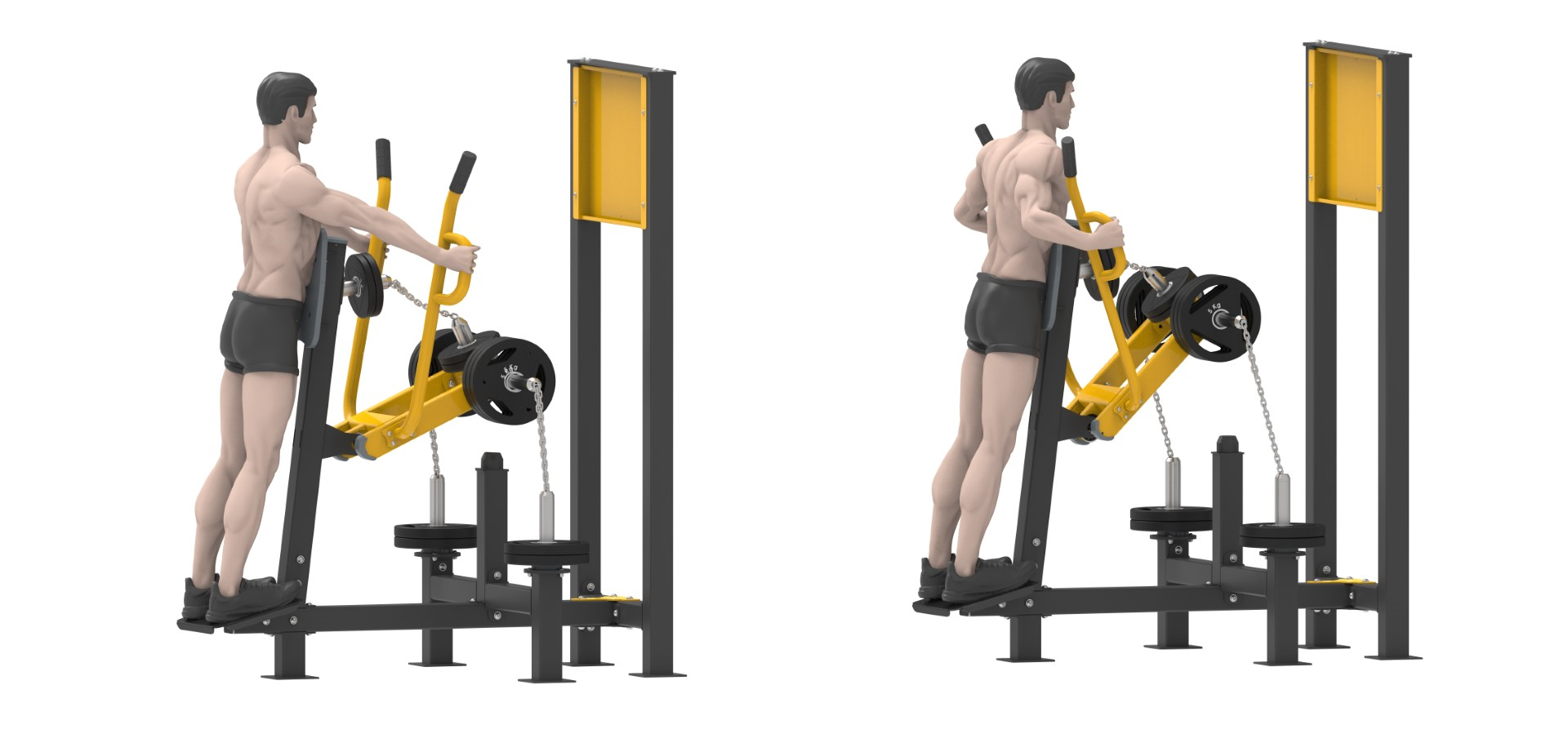 AĞIRLIK PLAKALI FITNESS SERİSİ LOW ROW LDF 2150
